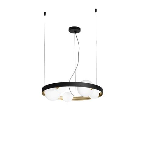 SOSPENSIONE SONETTO NERA/ORO 5XG9 55X12X