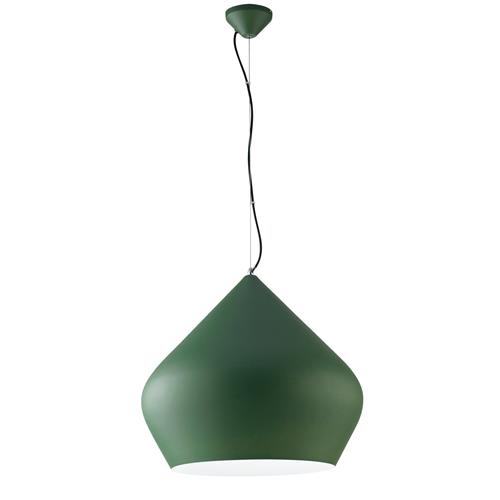 SOSPENSIONE THOLOS VERDE/BIANCA 1XE27 52