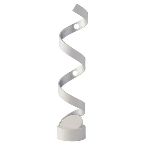 LUME LED HELIX BIANCO E ARGENTO 12W 740L