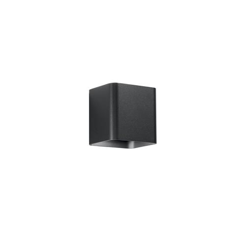 APPLIQUE BIEMISSIONE LED BIOME NERA 2X3,