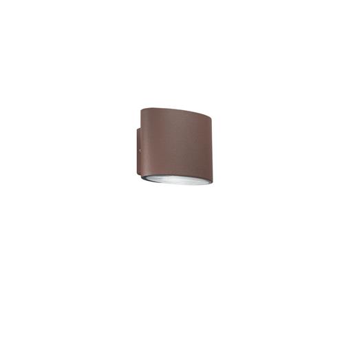 APPLIQUE BIEMISSIONE LED BOXTER BRONZO 2