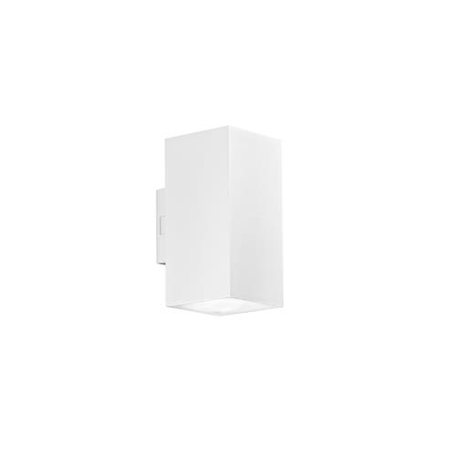 APPLIQUE BIEMISSIONE LED POLO BIANCA QUA