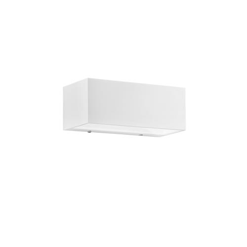 APPLIQUE BIEMISSIONE LED TWIN BIANCA 18W