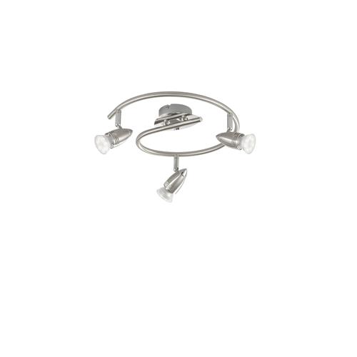 SPOT LED SUNNY NICKEL 3XGU10 LED 5W 400L