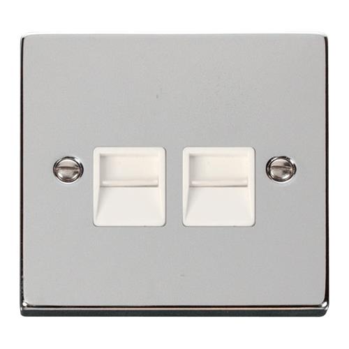 VPCHROME TWIN TELEPH