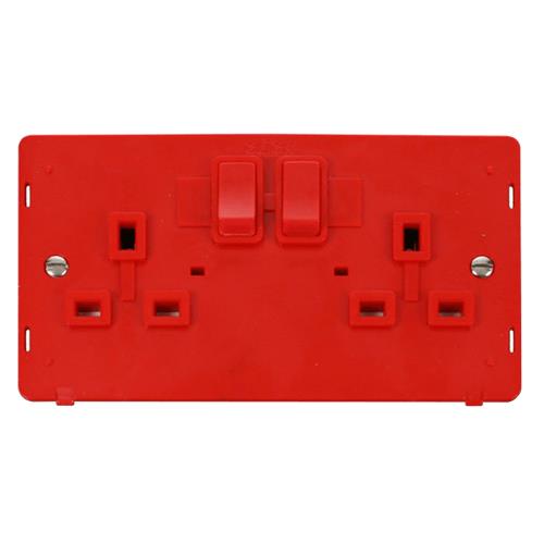 2G 13A DP SW SOCKET