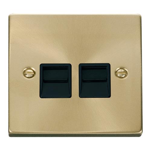 VPSAT.BRASS TWIN TEL