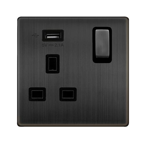 13A 1G USB SKT BZ BK