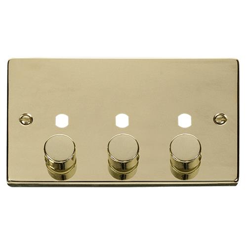 VPBR 3 GANG DIMMER P