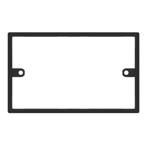 2GANG GASKET BLACK