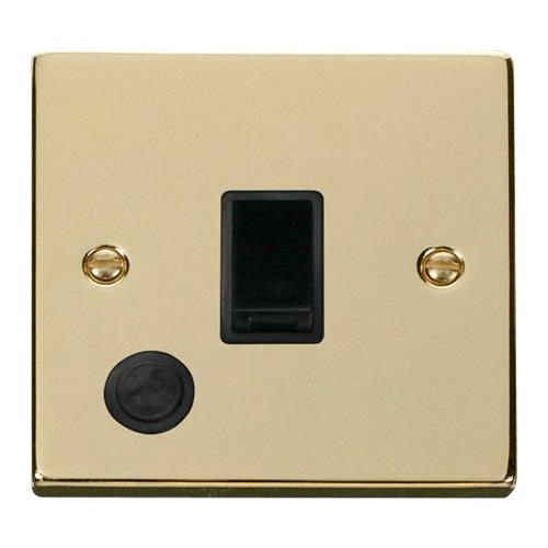 VPBRASS 20A 1-GANG D
