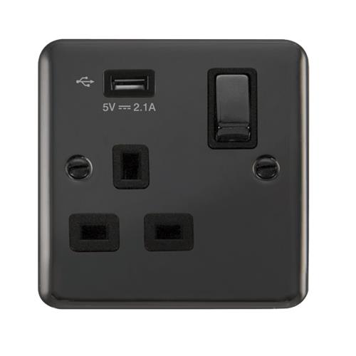 1G 13A SW SKT 2.1A U