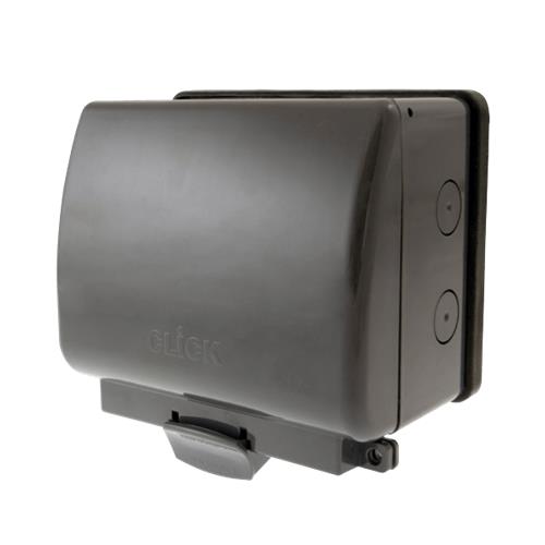 2 Gang 13A DP IP66 Weatherproof Switched