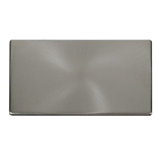 2 GANG BLANK PLATE