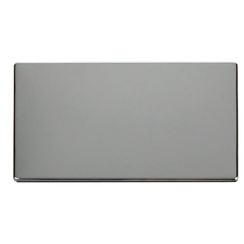 2 GANG BLANK PLATE
