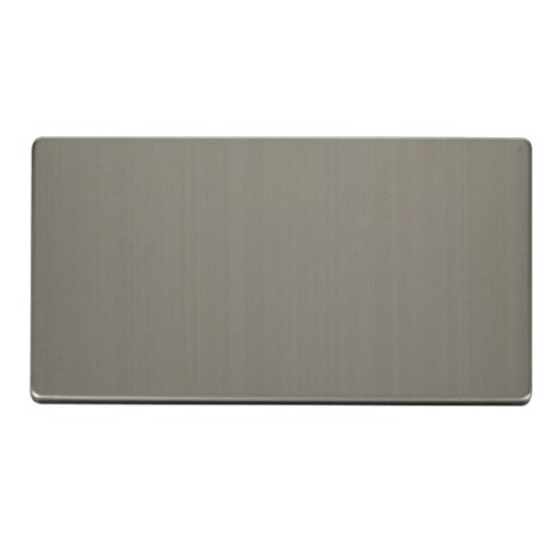 2 GANG BLANK PLATE