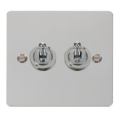 FLAT PLATE 10A 2GANG