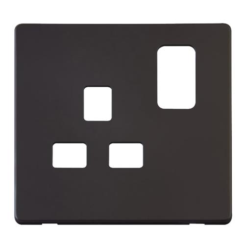 1G 13A SW SOCKET PLA