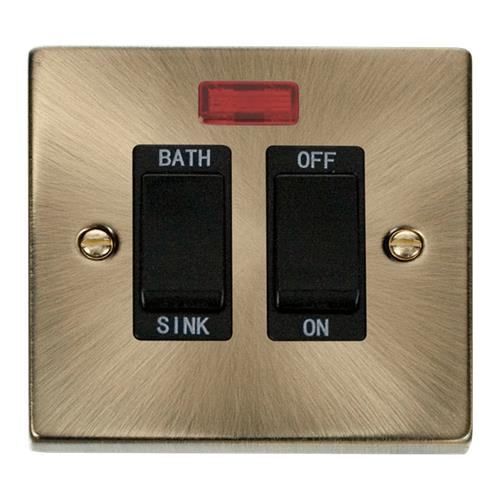 20A DP SINK BATH SW+