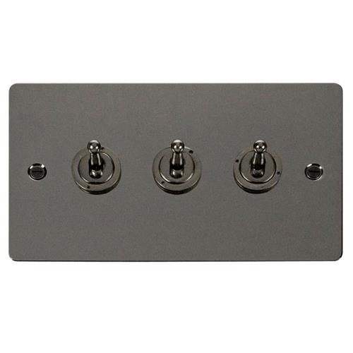 FLAT PLATE 10A 3GANG