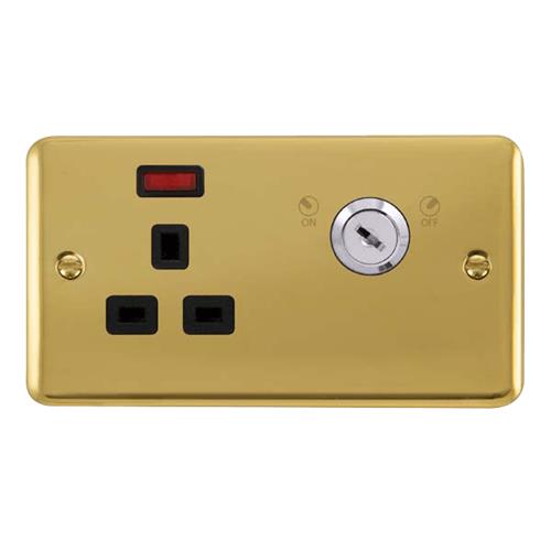13A 1G DP LOCKABLE S
