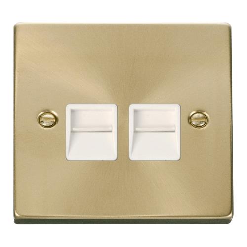 VPSAT.BRASS TWIN TEL