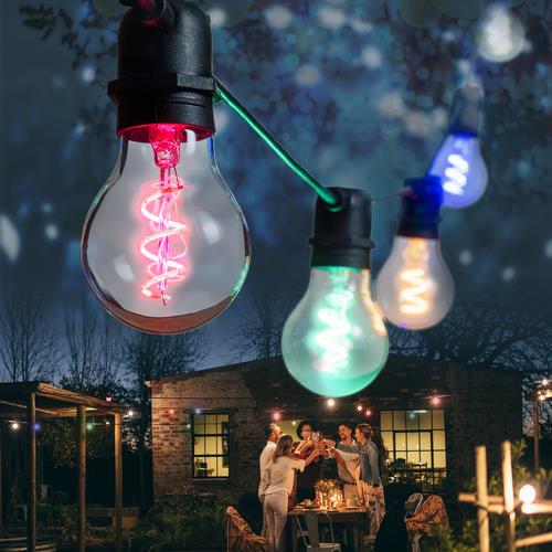 Festoon Party light 5m 36V, 10 Transpare