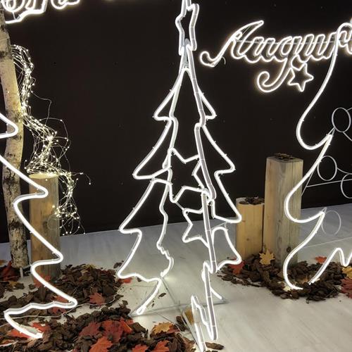 CHRISTMAS TREE 2D-3D H115CM 30K OUTDOOR