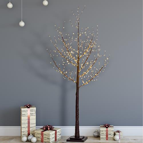 Brown Tree, Micro H180cm, 600 WARM WHITE