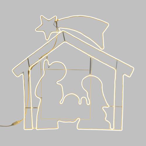 Nativity Scene, bifacial illumination SM