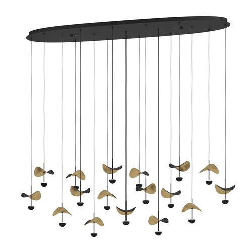 DRACERA - Sospensione - LED 17X2,3W 3000