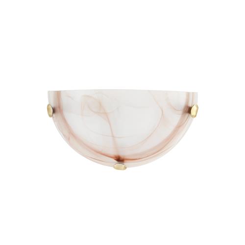 APPLIQUE DUNA TABACCO 1XE27 30X9X15CM