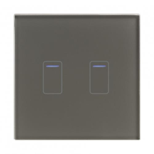 Crystal+ Touch WIFI Switch 240v 2G Grey