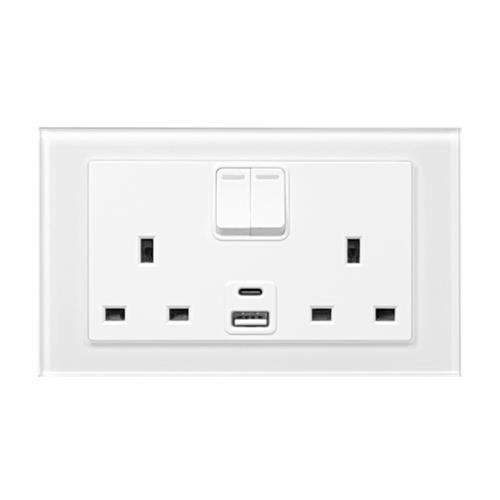 Crystal PG 13A USB DP Switched Double Pl