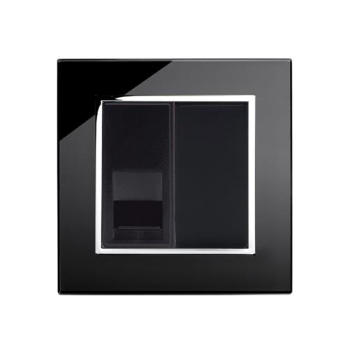 Crystal CT Tel BT Master Socket Black