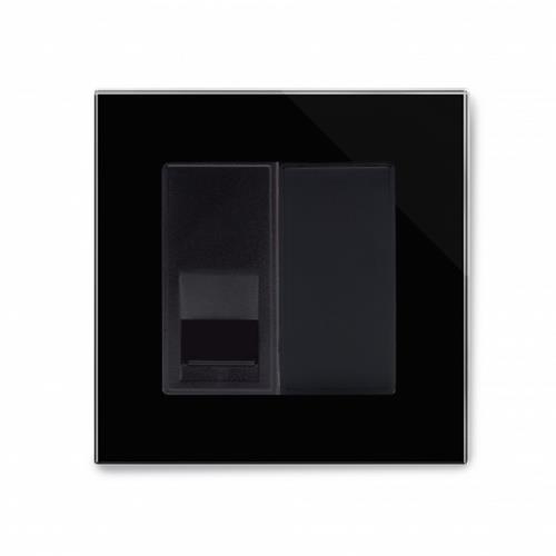 Crystal PG Tel BT Slave Socket Black