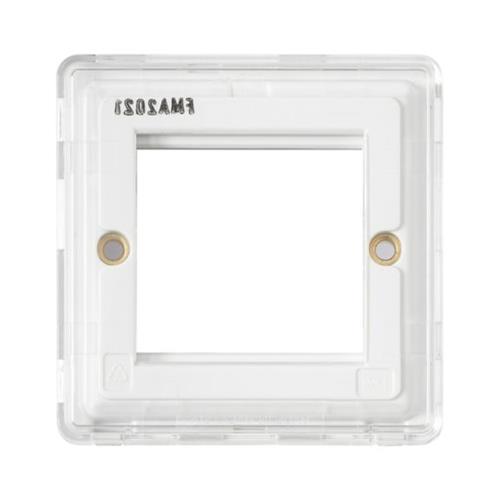 Dimensions Frontplate 2 Module Euro Fram