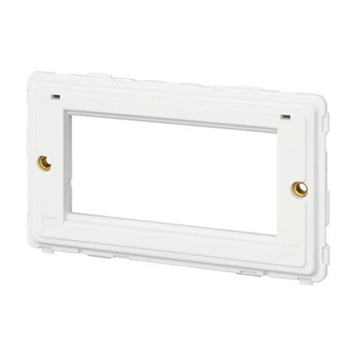 Dimensions Frontplate 4 Module Euro Fram