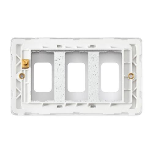 Dimensions Frontplate 3 Module Grid 86x1