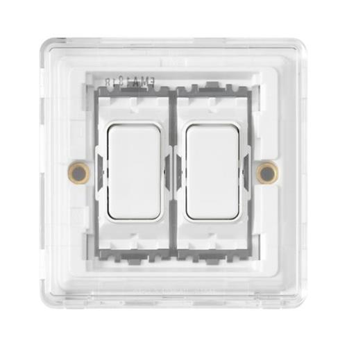 2 GANG SP 2 WAY 20A SWITCH