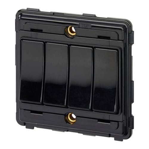 Dimensions Switch 4 Gang SP 2 Way 16A (B