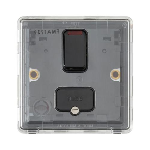 Dimensions Connection Unit 1 Gang DP Swi