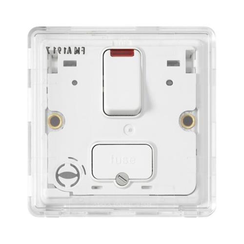 Dimensions Connection Unit 1 Gang DP Swi