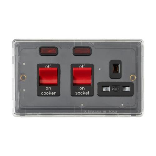 Dimensions Cooker Control Unit DP Main S