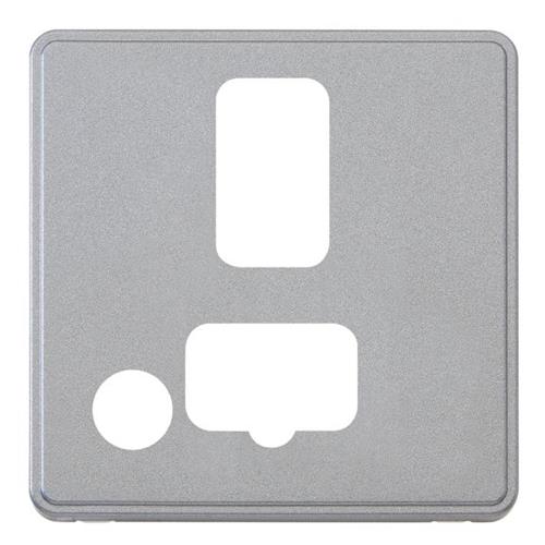 1G 13A CONN UNIT FLEX FRONTPLATE