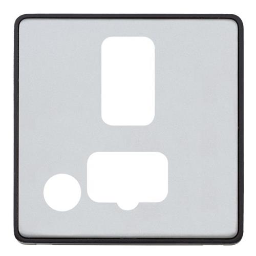 1G 13A CONN UNIT FLEX FRONTPLATE