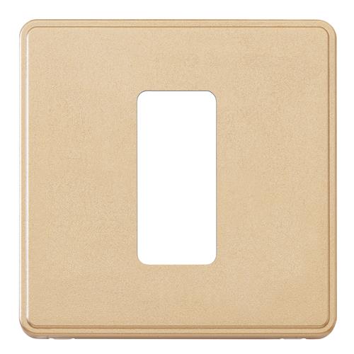 1G LARGE ROCKER SWITCH FRONTPLATE