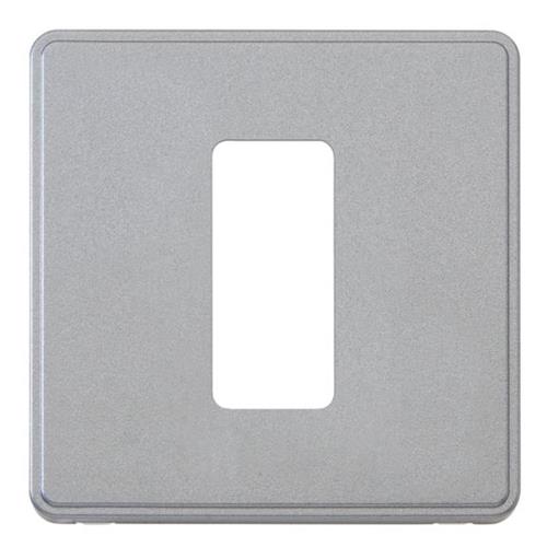 1G LARGE ROCKER SWITCH FRONTPLATE