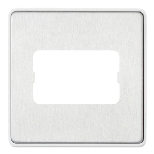 DIM F/PL 1G 10A 3PL SWT WHT TRM BRSH S/S