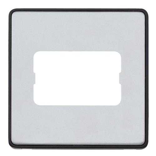 DIM F/PL 1G 10A 3PL SWT BLK TRM SAT STL